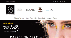 Desktop Screenshot of fashionweeksd.com