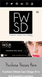 Mobile Screenshot of fashionweeksd.com